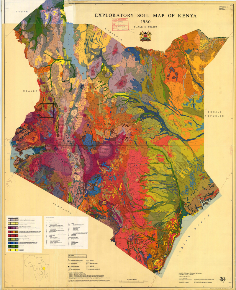 Illustration for article titled Your New Desktop Wallpaper: A Gorgeous Exploratory Soil Map of Kenya